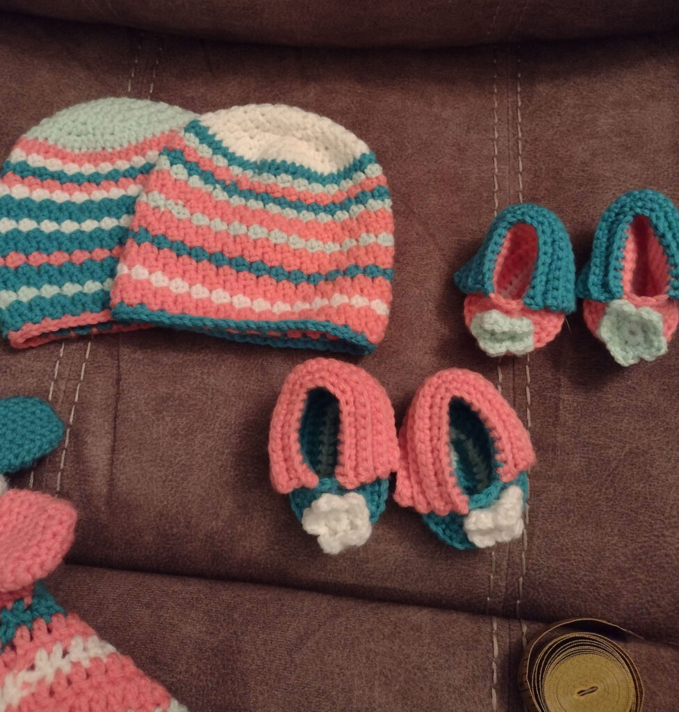 hats and booties